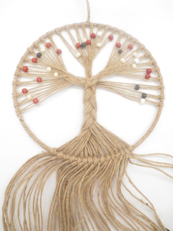 25 cm Dromenvanger Tree of Life Bruin