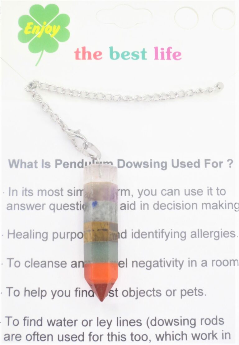 7 Chakra Pendel Zeshoek