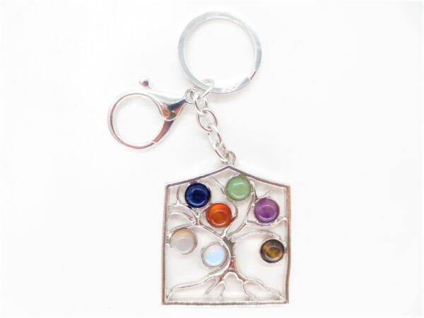 7 Chakra sleutelhanger E