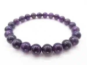 8mm armband Amethyst