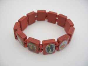 Armband Heiligen 12 stuks (Rood)