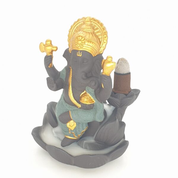 Brander Ganesha Groen - Backflow Wierookhouder