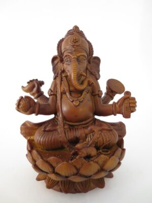 Bruin Ganesha klein