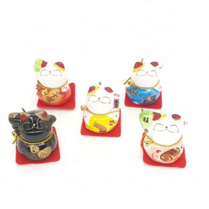 Chinese Lucky cat set van 5 II