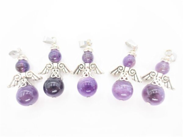 Engel edelsteen pendant set (5st) - amethyst