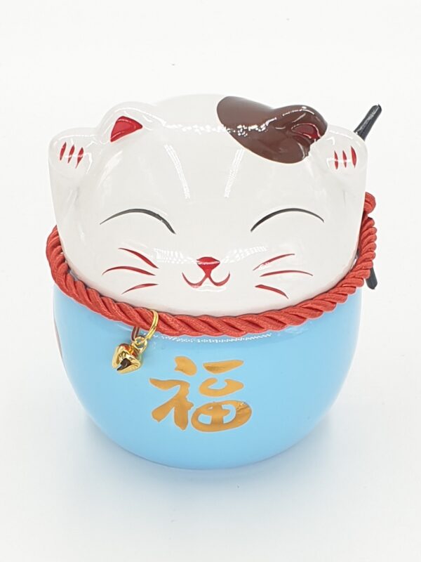 Groothandel - Lucky Cat Spaarpot Blauw