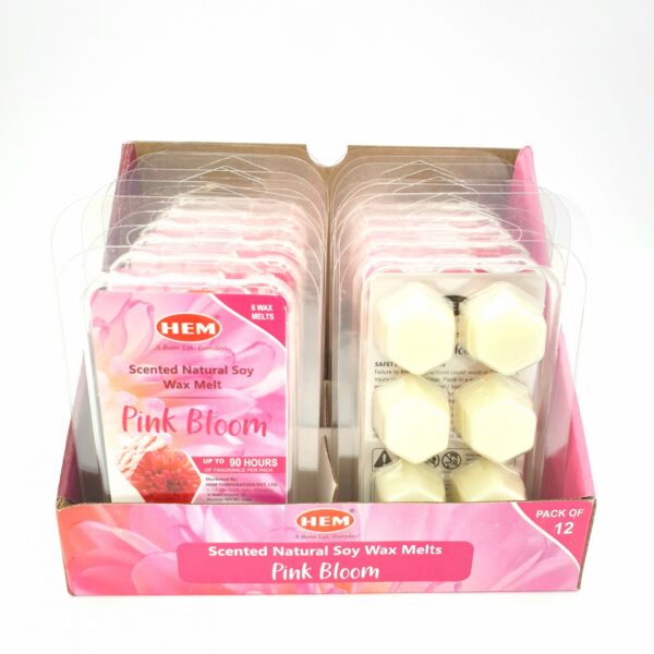 HEM - Pink Bloom Scented - Natural Soy Wax Melts - 6 stuks