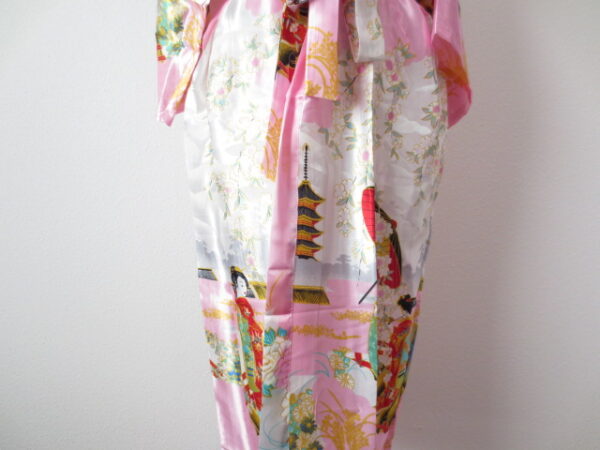 Japanse kimono Lang licht roze