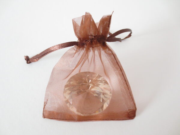 Organza Zakjes 10 x 15cm Bruin