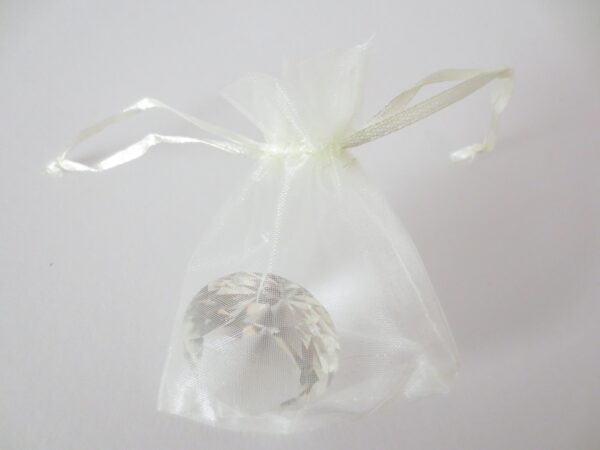 Organza Zakjes 10 x 15cm Creme