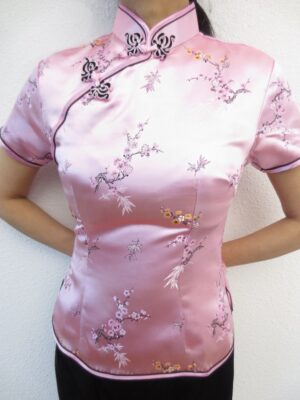 Shanghai Blouse bloesem roze