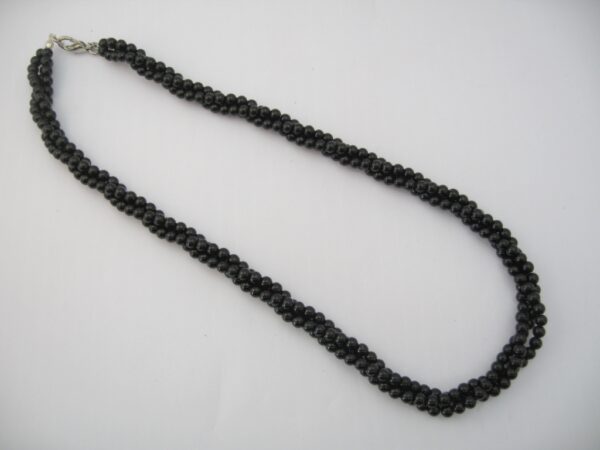 stenen ketting 3 lagen onyx