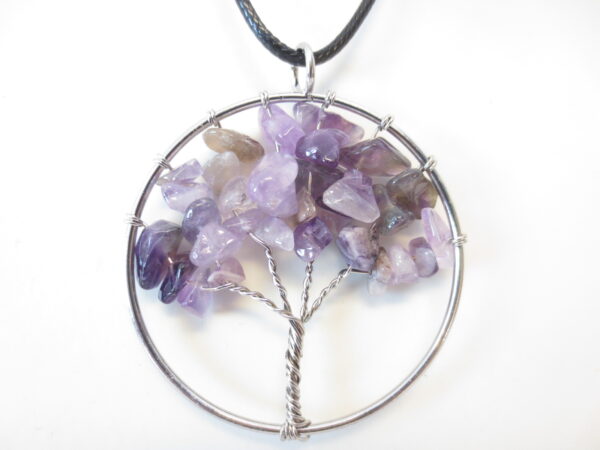 Tree of Life ketting amethyst