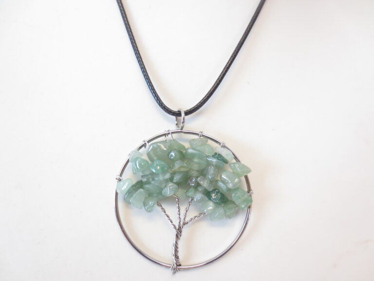 Tree of Life ketting Aventurijn