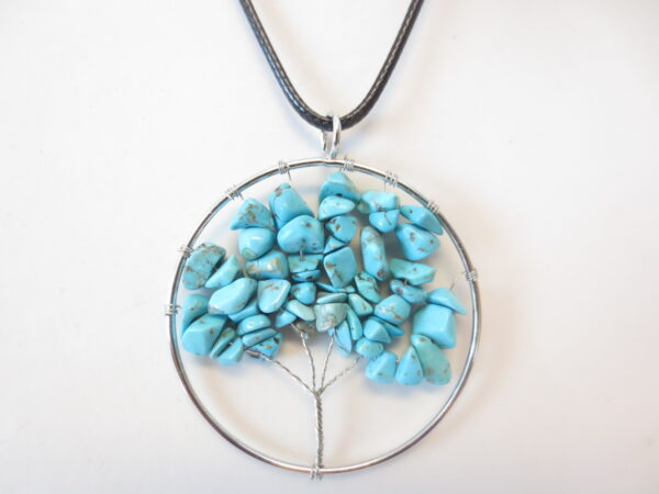 Tree of Life ketting turquoise