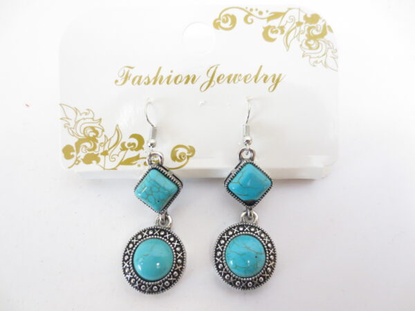 Turquoise sieraden set