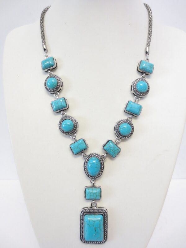 Turquoise sieraden set E