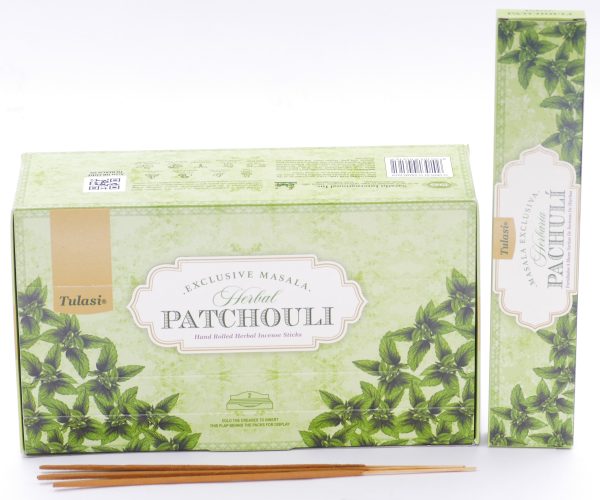 Tulasi Exclusive Patchouli Masala Wierookstokjes