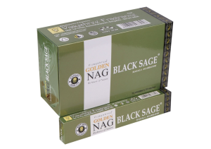 Vijayshree Golden Nag Black Sage Wierookstokjes