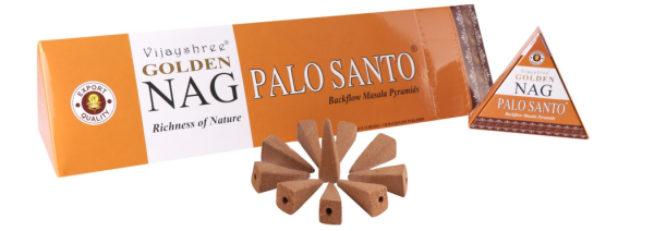 Vijayshree Golden Nag Palo Santo Backflow Masala Kegels