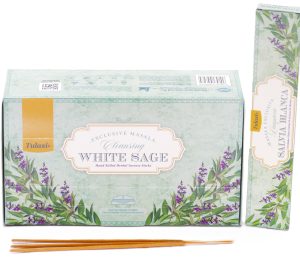 Tulasi Exclusive White Sage Masala Wierookstokjes