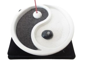 Yin Yang Wierookhouder Wit