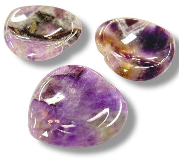 Massage en Meditatie Edelsteen - Amethyst (3 stuks)