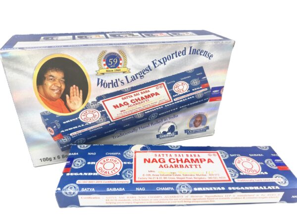 Satya Sai Baba Nag Champa - 100g (59th Jubileum, 2023)