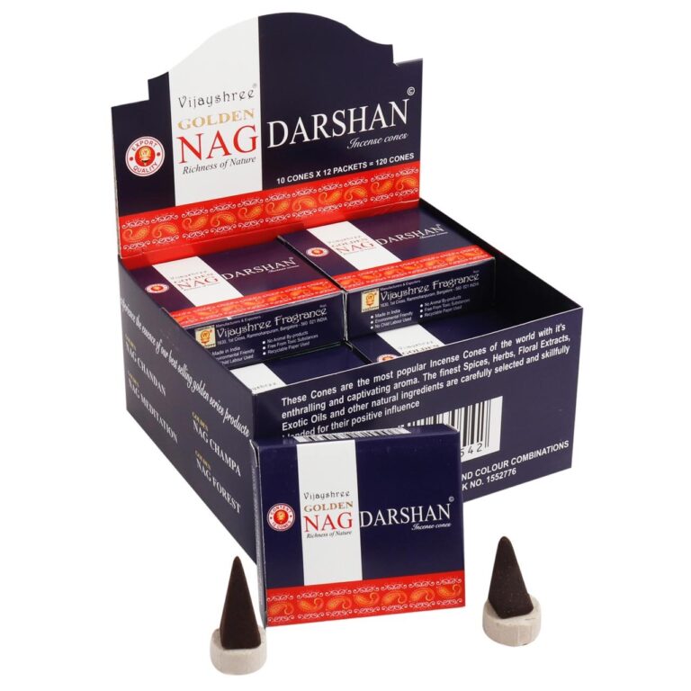 Golden Nag Wierook Kegels - Darshan