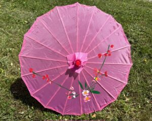 Chinese parasol - Roze (Klein)