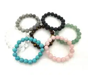 12mm Edelsteen Armband zonder Doos