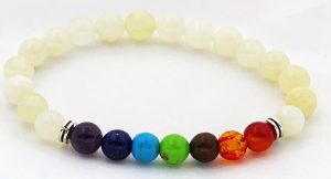 8mm 7 Chakra Armband zonder Doos - Jade