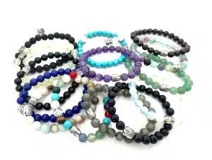 8mm Edelsteen Boeddha Armband zonder Doos