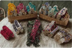Bloemen Salie Smudge