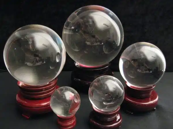 Glazen kristal bol 20cm