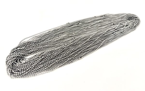 Groothandel - Edelstaal ketting set van 10 (II)
