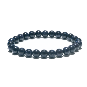 8mm Edelsteen Armband zonder Cadeaudoos - Blauwe Zandsteen