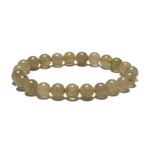 8mm Edelsteen Armband zonder Cadeaudoos - Gouden Haar Kwarts