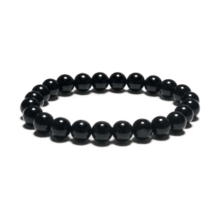 8mm Edelsteen Armband zonder Cadeaudoos - Onyx
