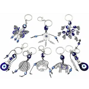 Blauwe Boze Oog Sleutelhangers