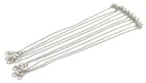 Edelstaal Slingerketting set van 10 stuks