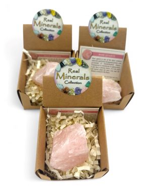 Edelsteenclusters - Rozenkwarts