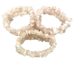 Geclusterde Rozenkwarts Edelsteenarmbanden