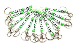 Good Luck Sleutelhangers - Groen 12 stuks