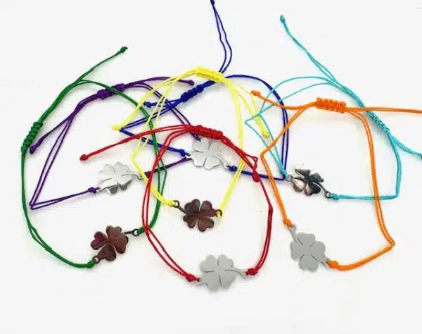 Verstelbare 7 Chakra Klaver Armbanden