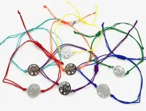 Verstelbare 7 Chakra Levensboom Armbanden