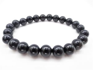 8mm Edelsteen Armband met Cadeaudoos - Onyx