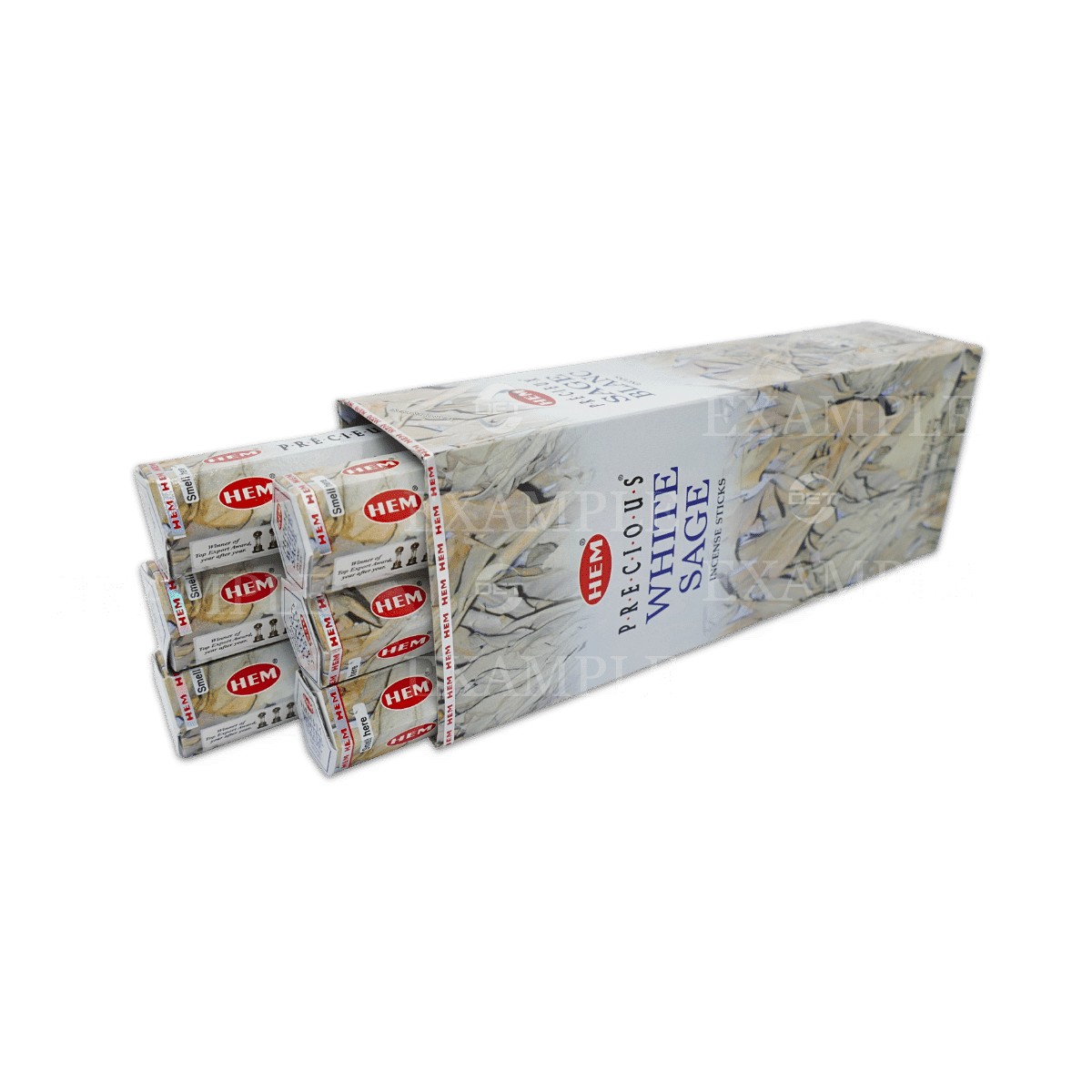 Referentie-afbeelding – HEM Hexa wierook binnenverpakking met 6 hexagonale kokers