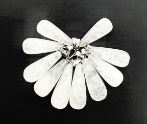 Bergkristal Druppelhanger (10 stuks)