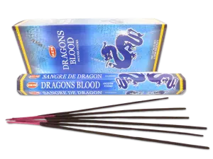 HEM Dragon Blood Blue Hexa Wierookstokjes